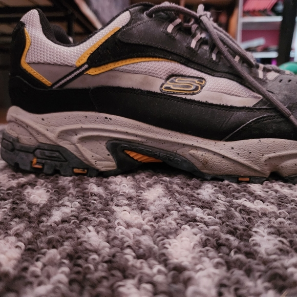 Mens Sketchers Steel toe memory goam wide width stamina industrial shoe size 13 - Picture 3 of 7